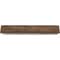 Ekena Millwork 3-Sided (U-beam) Hand Hewn Endurathane Faux Wood Ceiling Beam, Premium Aged, 8"W x 4"H  x 10'L BMHH3C0080X040X120ZD - alternate 2